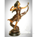 Indoor Bronze Sculpture of Girl (BFS-D275)